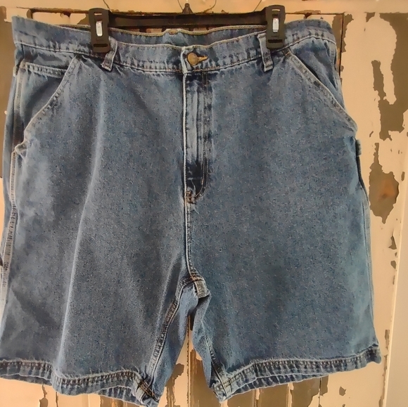 RK CARPENTER JEAN SHORTS 42" - Picture 1 of 11